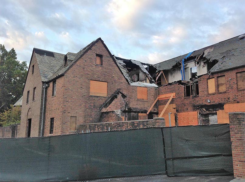 Ardsley Country Club devestated by fire